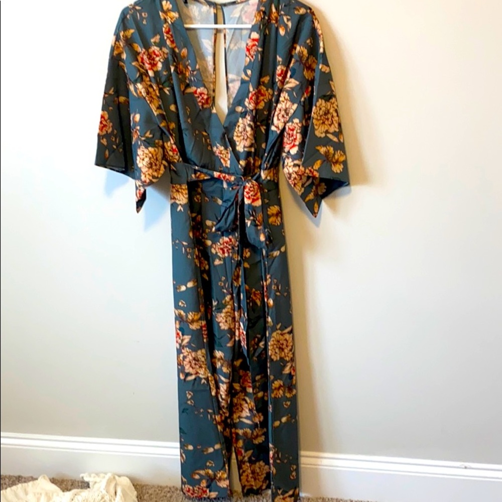 Floral Jumpsuit